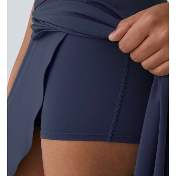 Breezeful™ High Waisted High Low Ruffle 2-in-1 Flowy Skirt - Picture 4 of 7